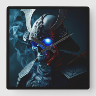 Reloj Cuadrado Ultimate Ghost Samurai Warrior Clock