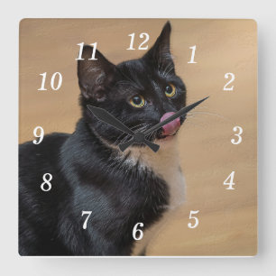 Reloj Cuadrado Un buen Pintor Lick