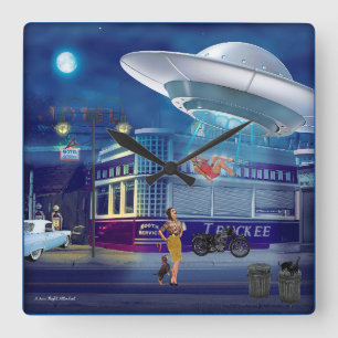 Reloj Cuadrado Un nuevo operador de vuelo