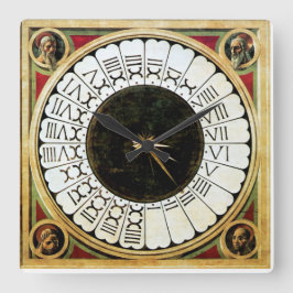 RELOJ CUADRADO UN SUNDIAL VERTICAL Y EL ENIGMA DE HORAS