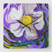 Un toque de magia púrpura - poder floral