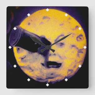Reloj Cuadrado Un viaje a la pesadilla de la púrpura del sueño