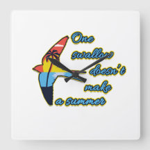 Una golondrina no hace un verano