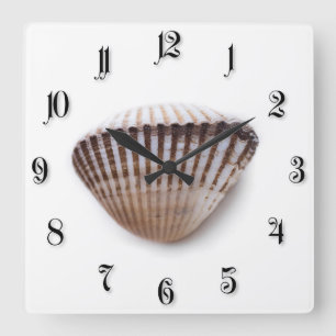 Reloj Cuadrado Una sola línea de mar
