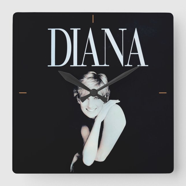 Reloj Cuadrado Una verdadera dama. (Anverso)