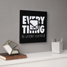 Reloj Cuadrado Under ctrl