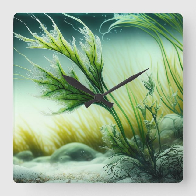 Reloj Cuadrado Underwater Majesty (Anverso)