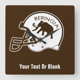 Reloj Cuadrado Universidad de Beringia Mammoth Helmet