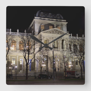 Reloj Cuadrado University Of Vienna Austria