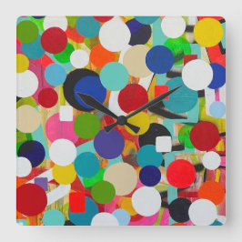 Reloj Cuadrado Up Up and Away Wall Clock
