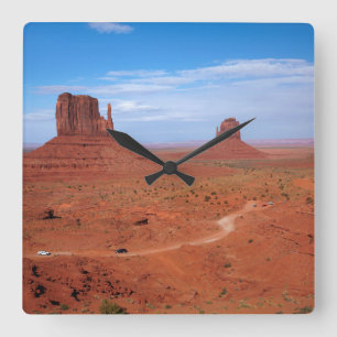 Reloj Cuadrado Utah. Frontera de Arizona, Nación Navajo, Monumen