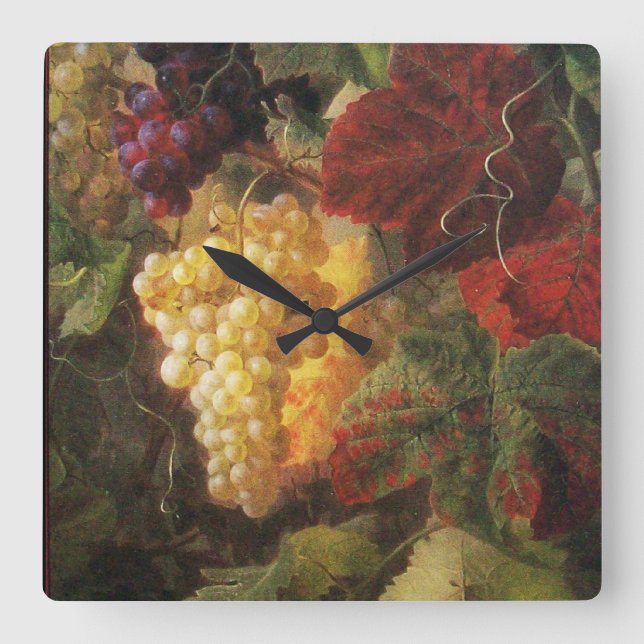 RELOJ CUADRADO UVAS, FIESTA DE LA DEGUSTACIÓN DE VINOS DEL OTOÑO (Anverso)