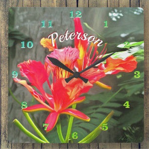 Reloj Cuadrado Vallarta Flaming Beauty 1583