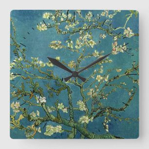Reloj Cuadrado Van Gogh Almond Blossoms