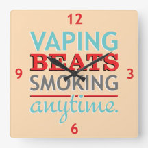 Vaping golpea a fumar en cualquier momento