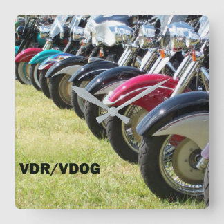 Reloj Cuadrado VDR VDOG Wall Clock