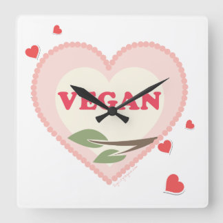 Reloj Cuadrado Vegan