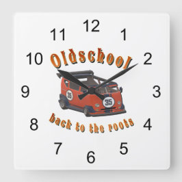 Reloj Cuadrado Velocidad de Oldschool - ¡De vuelta a las raíces