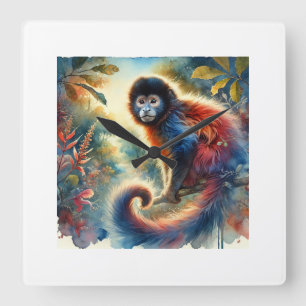 Reloj Cuadrado Velvet Monkey in the Wild 151024AREF150 - Watercol