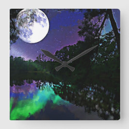 Reloj Cuadrado Velvet Night