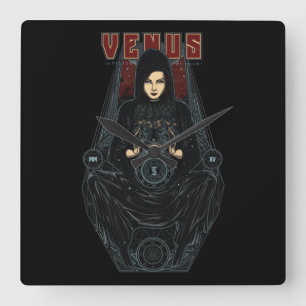 Reloj Cuadrado Venus
