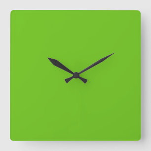 Reloj Cuadrado Verde Alien