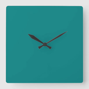 Reloj Cuadrado Verde azulado