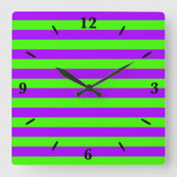 Verde Psicodélico Eléctrico Púrpura Y Harlequino