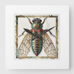 Reloj Cuadrado Veturius dorsal view 160924IREF215 - Watercolor