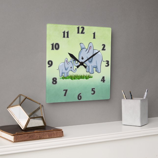 Reloj Cuadrado Viajar Sri Lanka (Oficina)