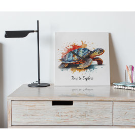 Reloj Cuadrado Vibrant Voyager, custom