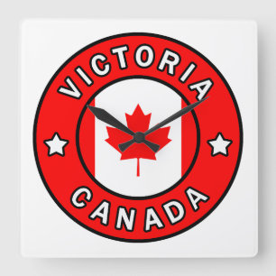 Reloj Cuadrado Victoria Canadá