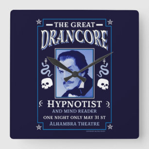 Reloj Cuadrado Victoria clásica vintage Hypnotist 