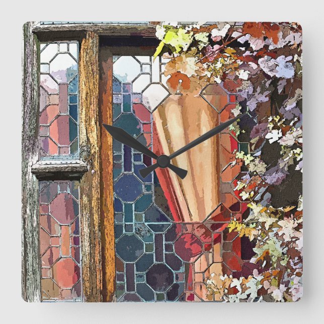 RELOJ CUADRADO VICTORIAN INGLATERRA (Anverso)