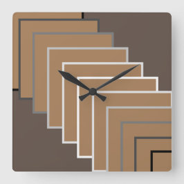 Reloj Cuadrado Vierkant