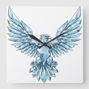 Reloj Cuadrado Vigilancia de Crónica de Borde Urbano