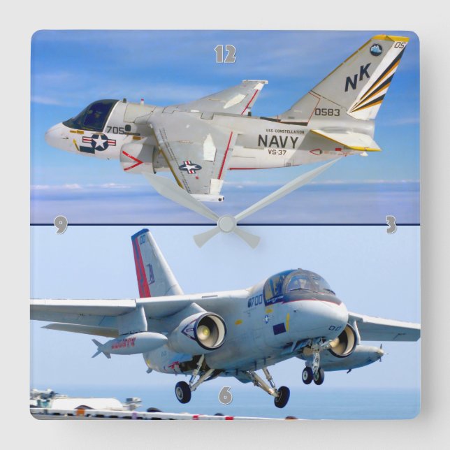 RELOJ CUADRADO VIGILANCIA S-3 (Anverso)