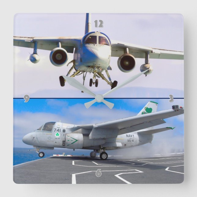 RELOJ CUADRADO VIGILANCIA S-3 (Anverso)