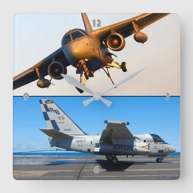 RELOJ CUADRADO VIGILANCIA S-3 (Anverso)