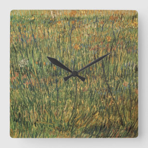 Reloj Cuadrado Vincent van Gogh - Prado en Flor