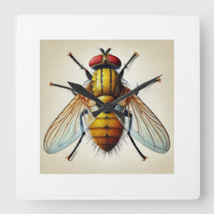 Reloj Cuadrado Vinegar Fly Drosophila melanogaster 310724IREF207 