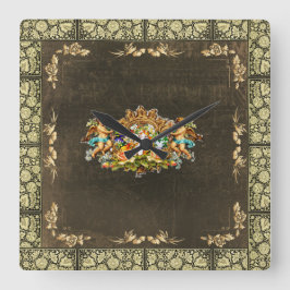 Reloj Cuadrado Vintage 114