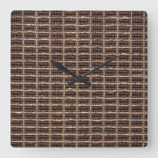 Reloj Cuadrado Vintage grill (Anverso)