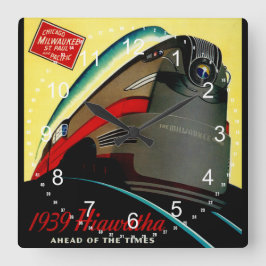 Reloj Cuadrado Vintage Hiawatha