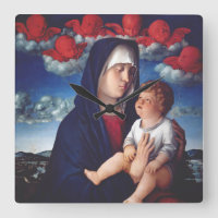 Virgen María y el Niño Arte Religioso Clásico