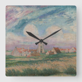 Reloj Cuadrado Vista de Mariakerke