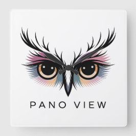 Reloj Cuadrado vista panorámica