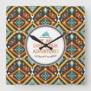 Reloj Cuadrado Vivir nuestra aventura