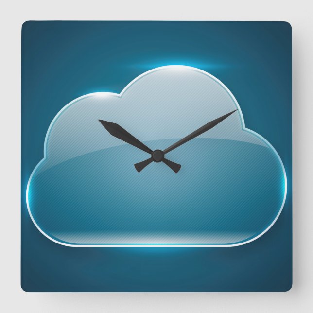 Reloj Cuadrado VR Sport  Square Wall Clock (Anverso)