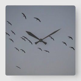 Reloj Cuadrado Vuelo nocturno